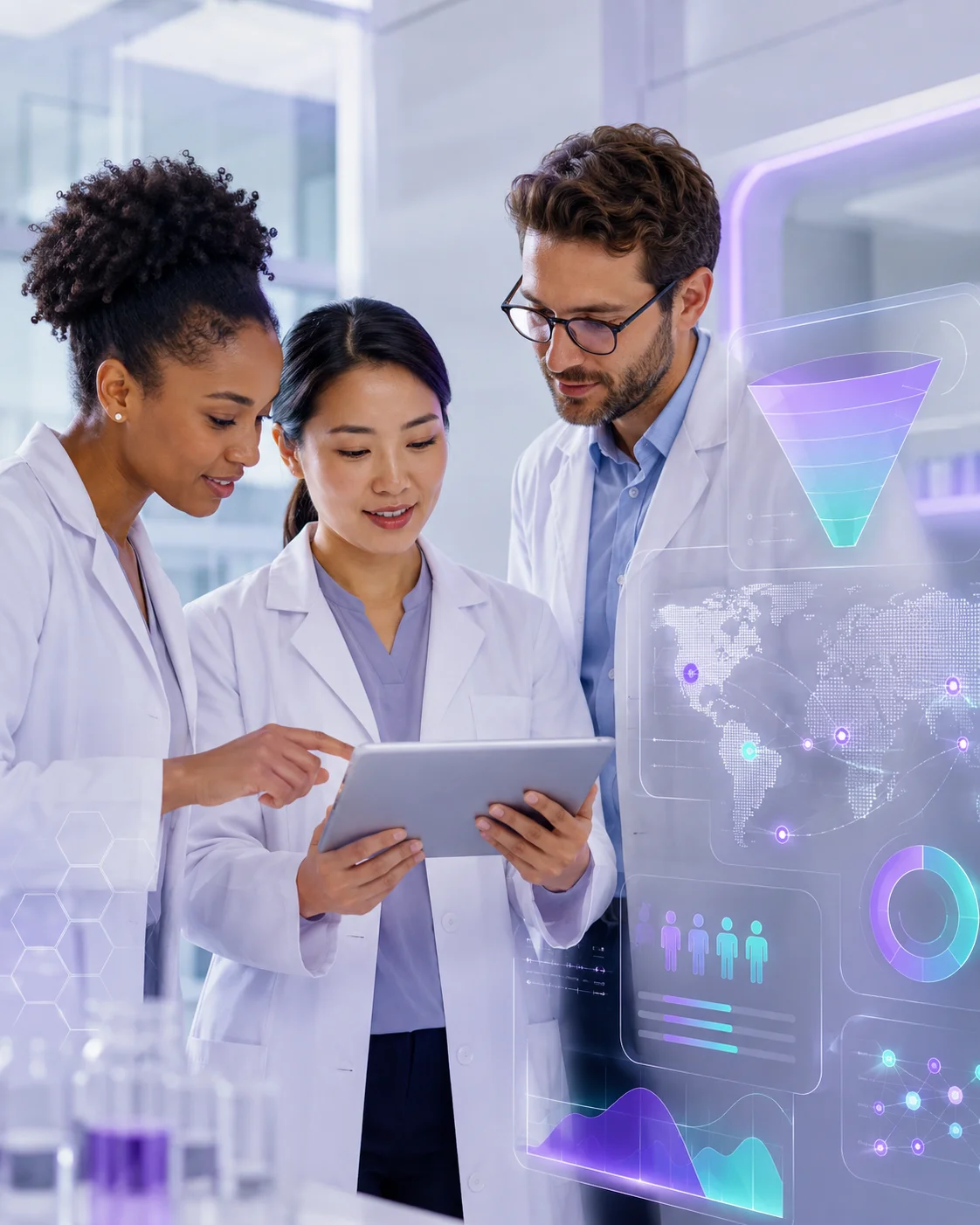 Clinical trial enrollment feasibility and recruitment planning